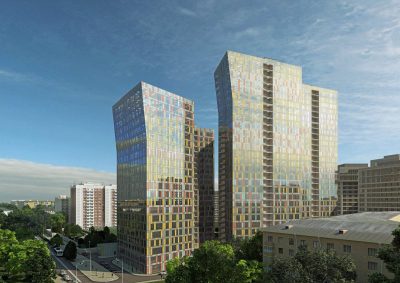 Дизайн четырехкомнатной квартиры в ЖК Sky House под ключ от компании Domeo